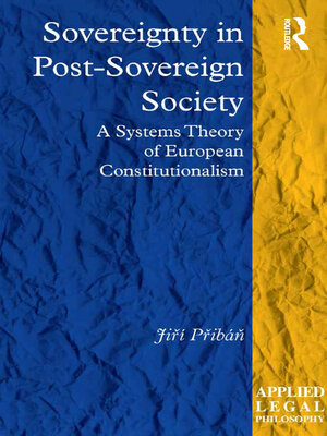 cover image of Sovereignty in Post-Sovereign Society